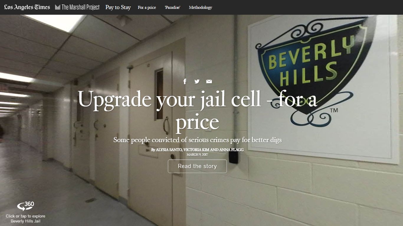 Upgrade your jail cell - for a price - Los Angeles Times